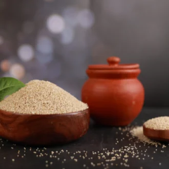 Kuthiraivali Patchai Rice (குதிரைவாலி பச்சை அரிசி)